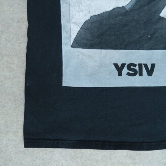 Logic YSIV T-Shirt Black Rap Hip Hop Tee Gildan Heavy Cotton Men's Size Large - Picture 5 of 13